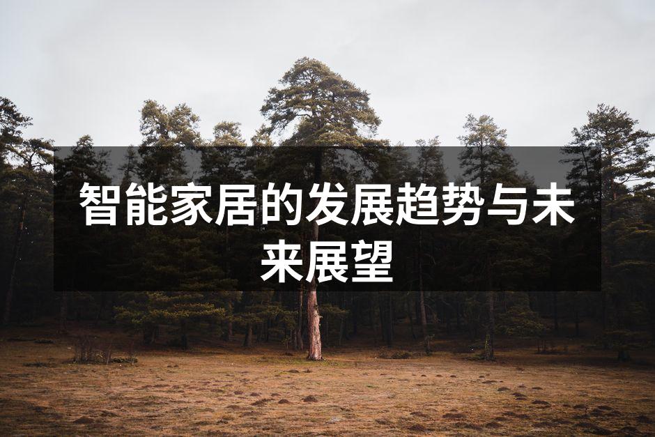 智能家居的发展趋势与未来展望